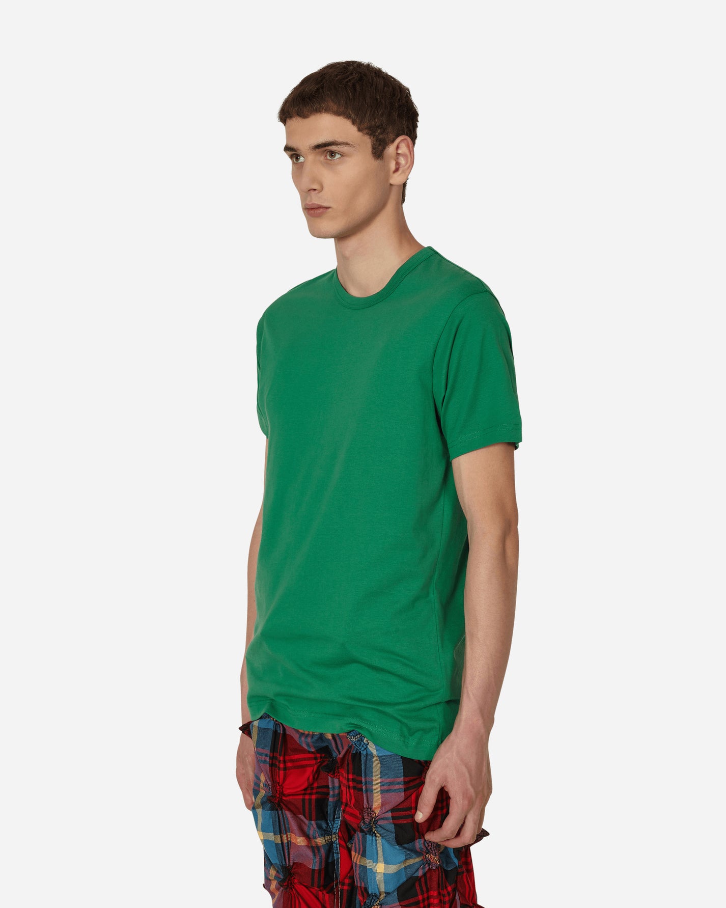 Comme Des Garçons Shirt Mens T-Shirt Knit Green T-Shirts Shortsleeve FJ-T016-W22 2