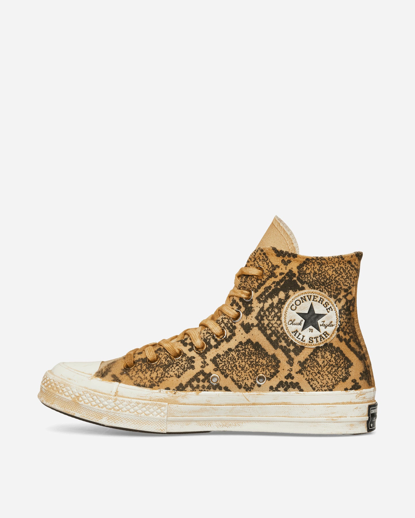 Converse Chuck 70 Canvas Ltd Snake Brown Sneakers Low A16475C