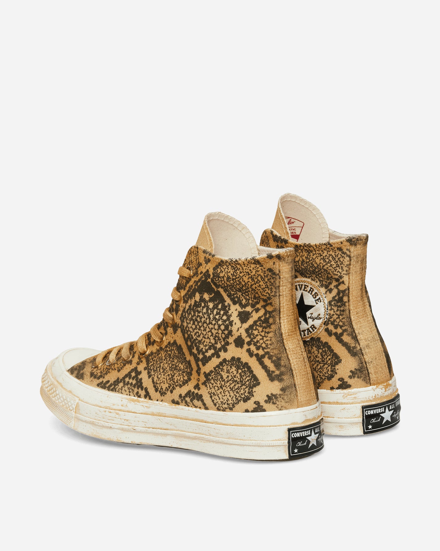Converse Chuck 70 Canvas Ltd Snake Brown Sneakers Low A16475C