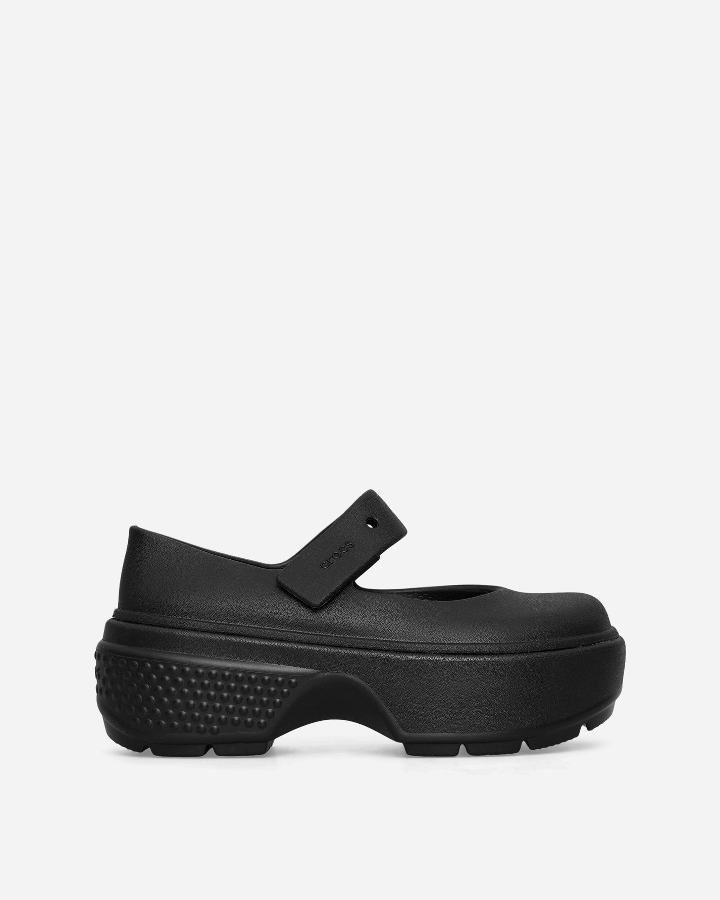 Crocs Wmns Stomp Mary Jane Black/Black Classic Shoes Flat Shoes CR.209939 BKBK