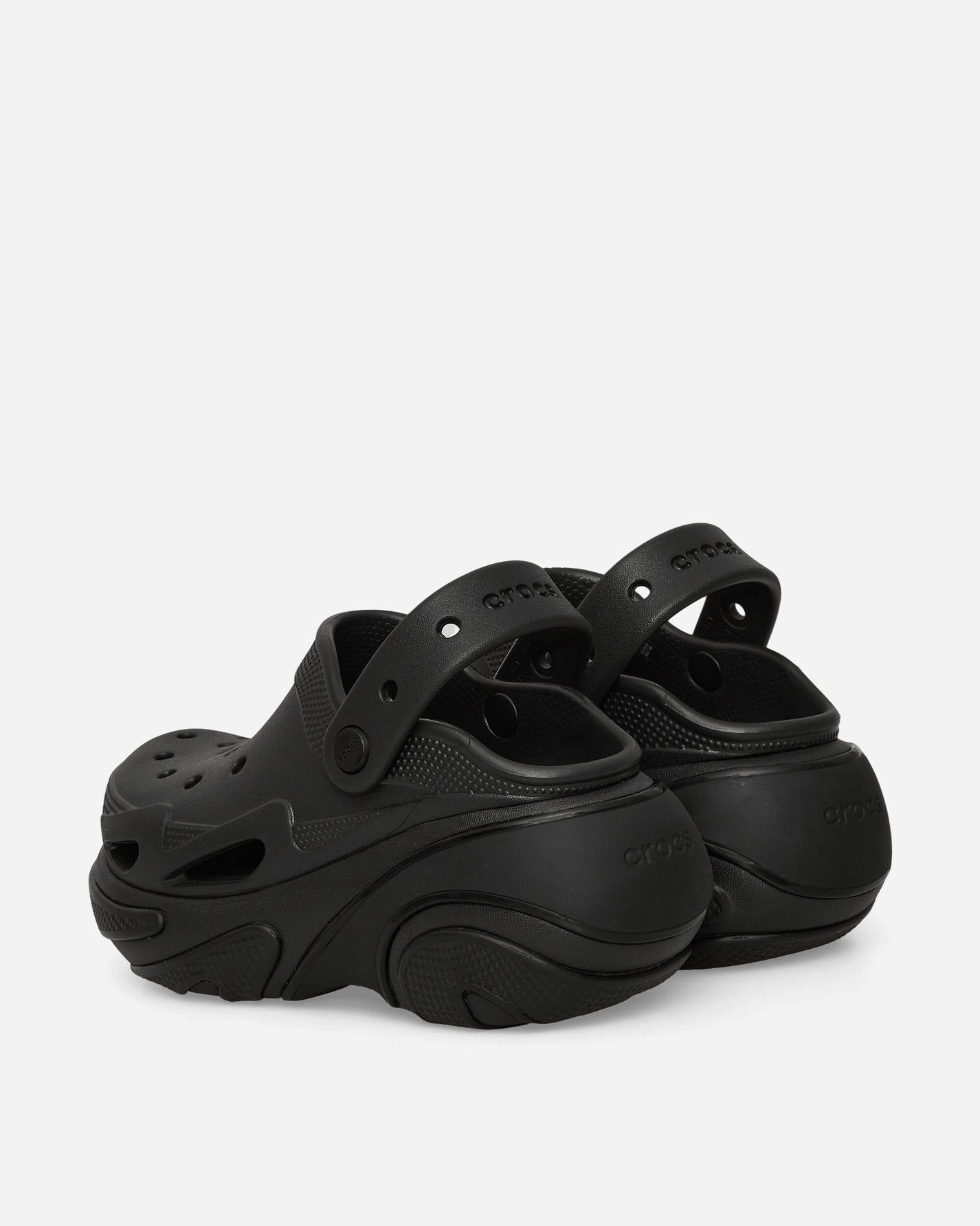 Crocs Bubble Crush Clog Triple Black Sandals and Slides Sandals and Mules CR.210061 TPBK