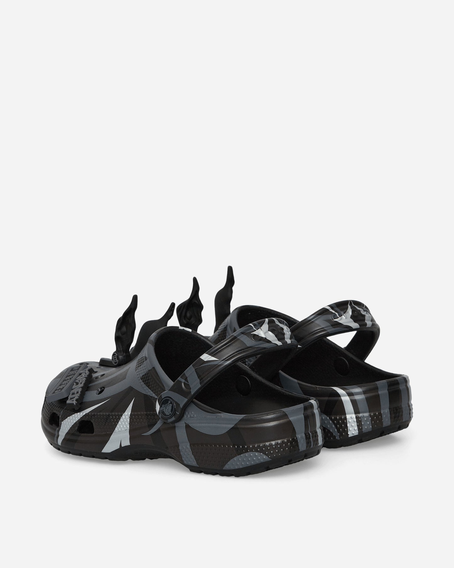 Crocs Clot X Crocs Classic Clog Black Sandals and Slides Sandals and Mules 208700 001