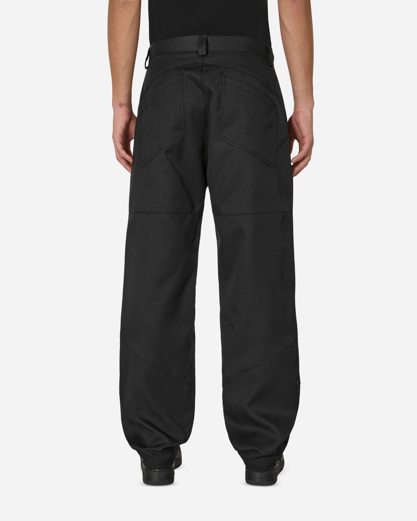 Curated Parade Ideal Trousers (Slam Jam Exclusive) Black/Red Pants Trousers 23001TR BLACK
