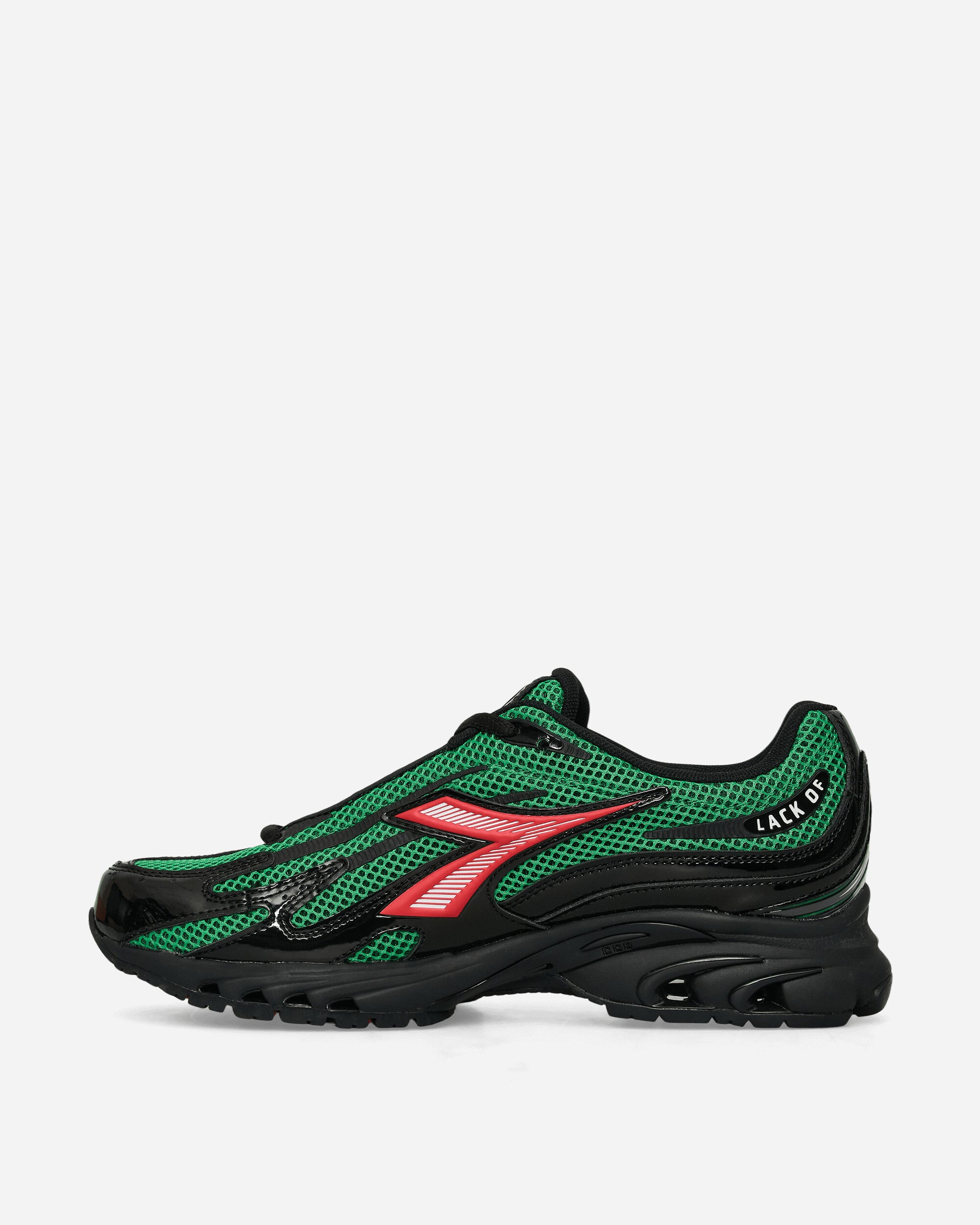 Diadora Mythos 280 X Lack Of Guidance Verde Prato/Nero Sneakers Low 10501-182498 C4734