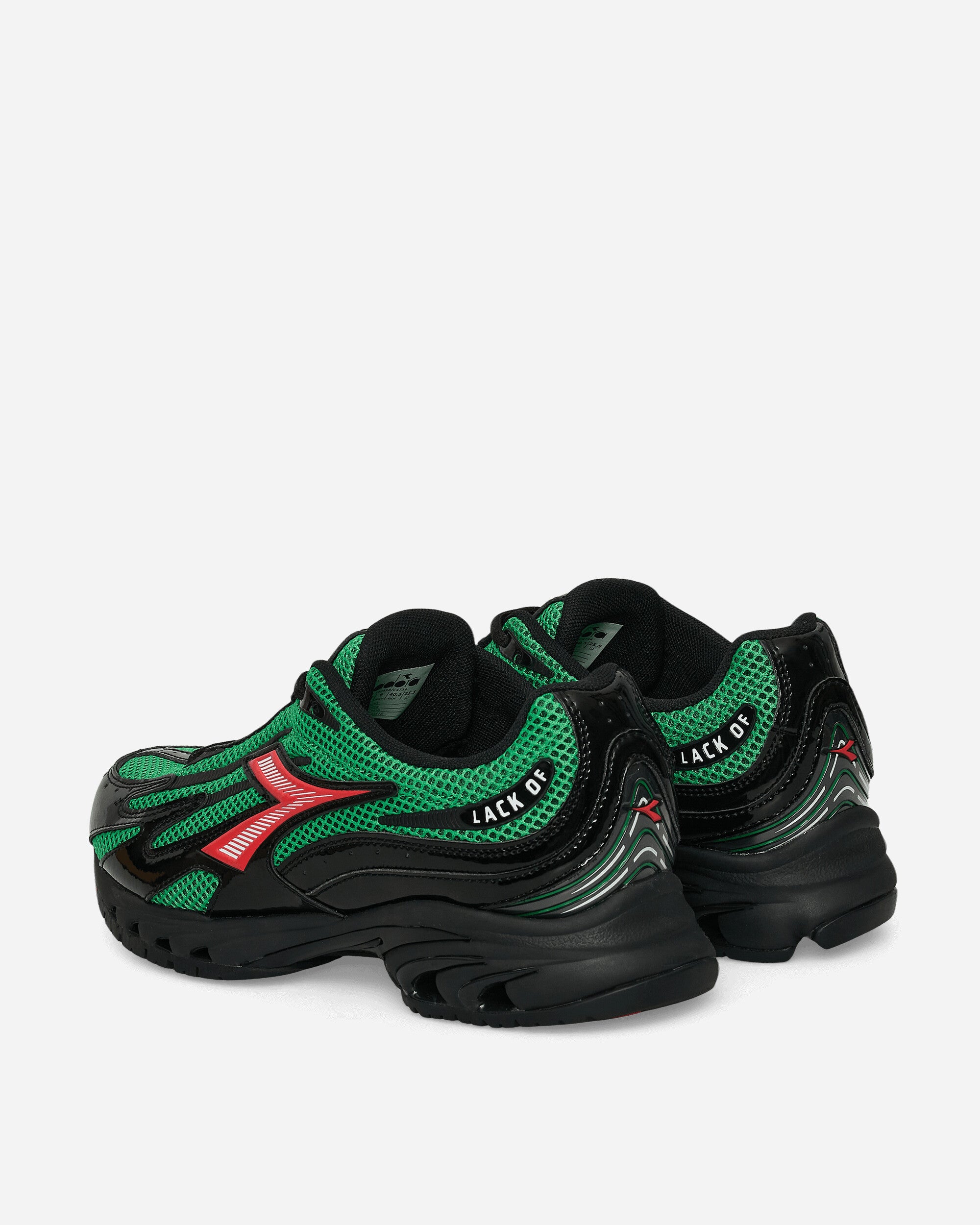 Diadora Mythos 280 X Lack Of Guidance Verde Prato/Nero Sneakers Low 10501-182498 C4734