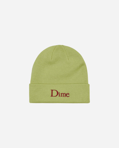 Dime Classic Wool Fold Beanie Lime Hats Beanies DIME23D2F40LIME LIME