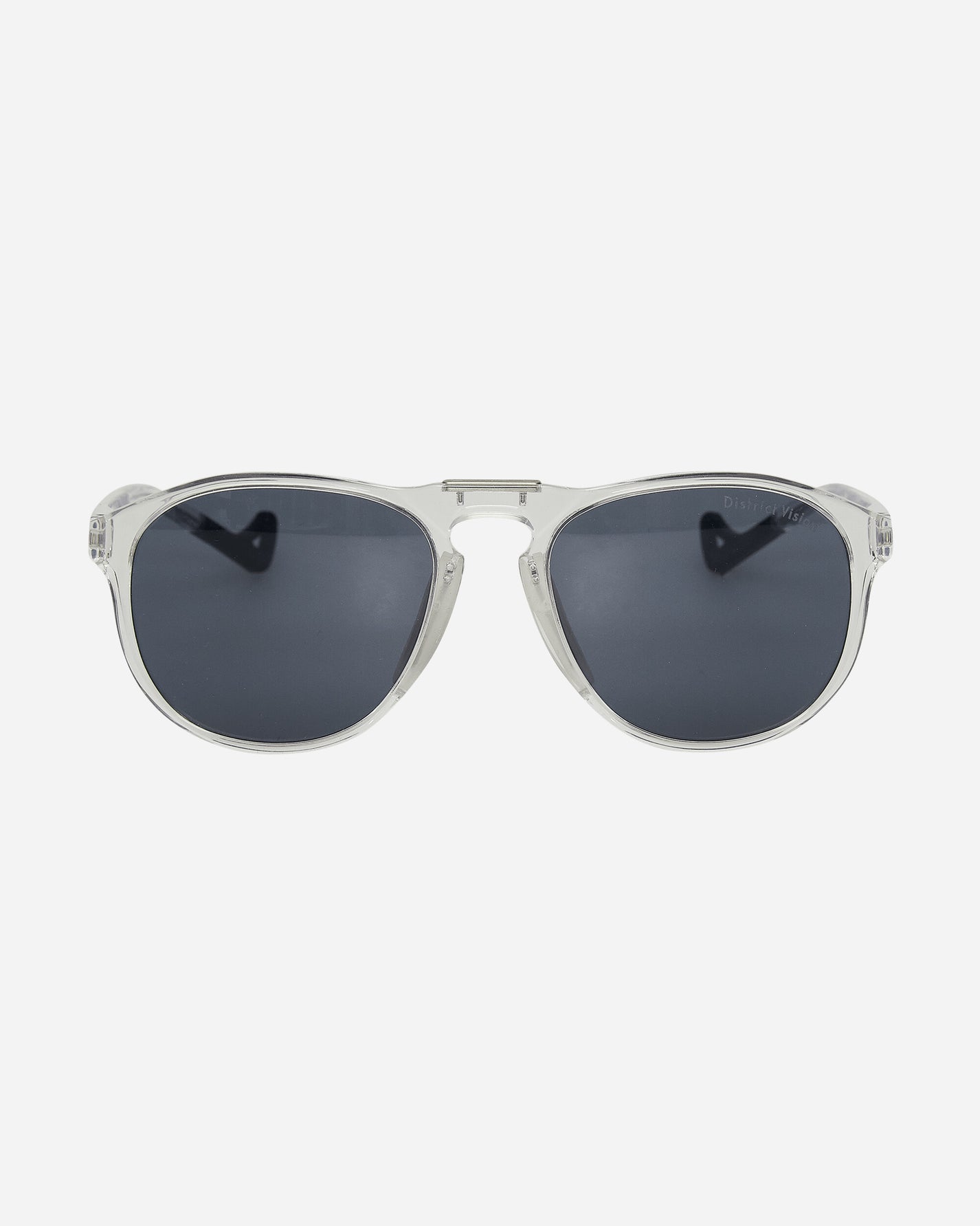 District Vision Linto Rider Clear/Blue Ice Eyewear Sunglasses DVG008 001