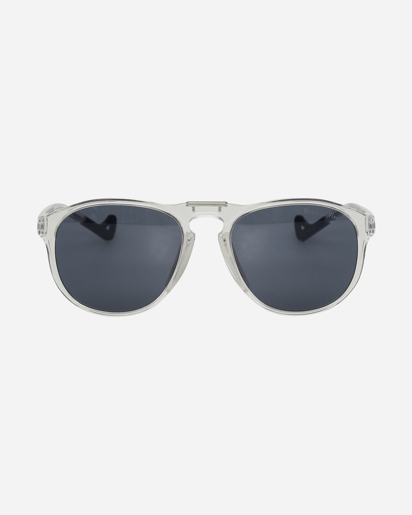 District Vision Linto Rider Clear/Blue Ice Eyewear Sunglasses DVG008 001
