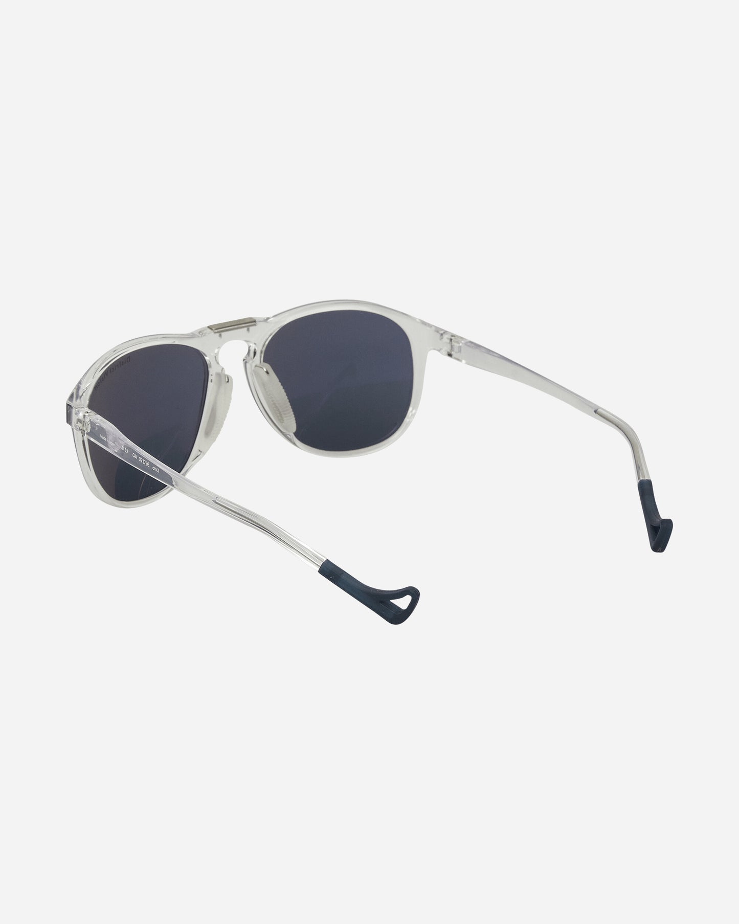District Vision Linto Rider Clear/Blue Ice Eyewear Sunglasses DVG008 001