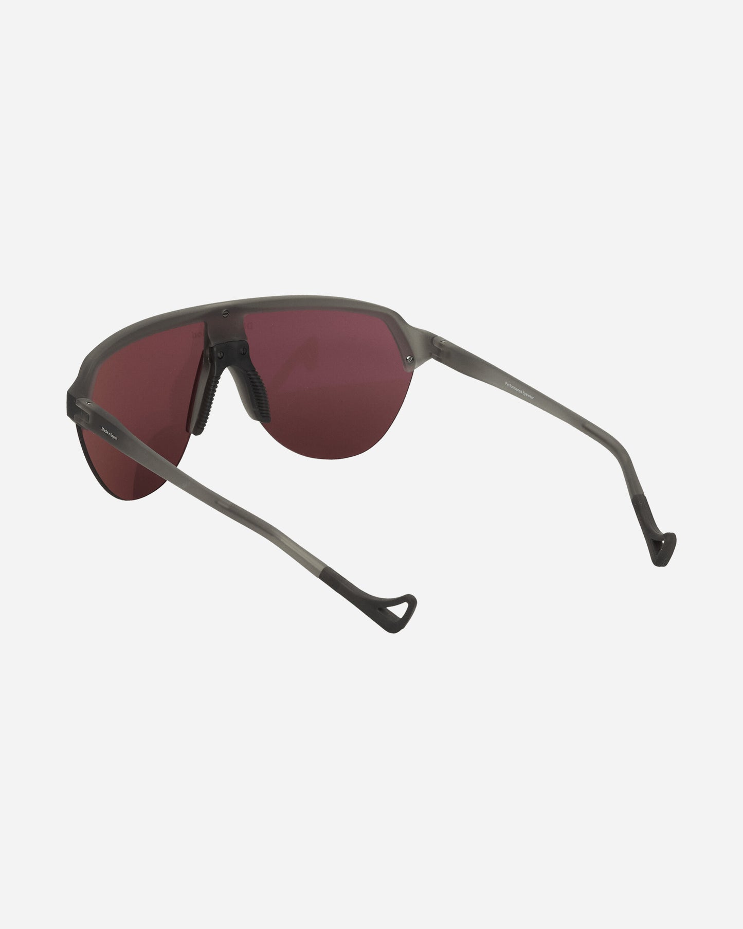 District Vision Nagata Speed Blade Gray/Black Rose Eyewear Sunglasses DVG002 001