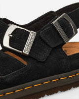 Dr. Martens San Archive Fisherman (Suede) Black Sandals and Slides Sandals and Mules 40787001