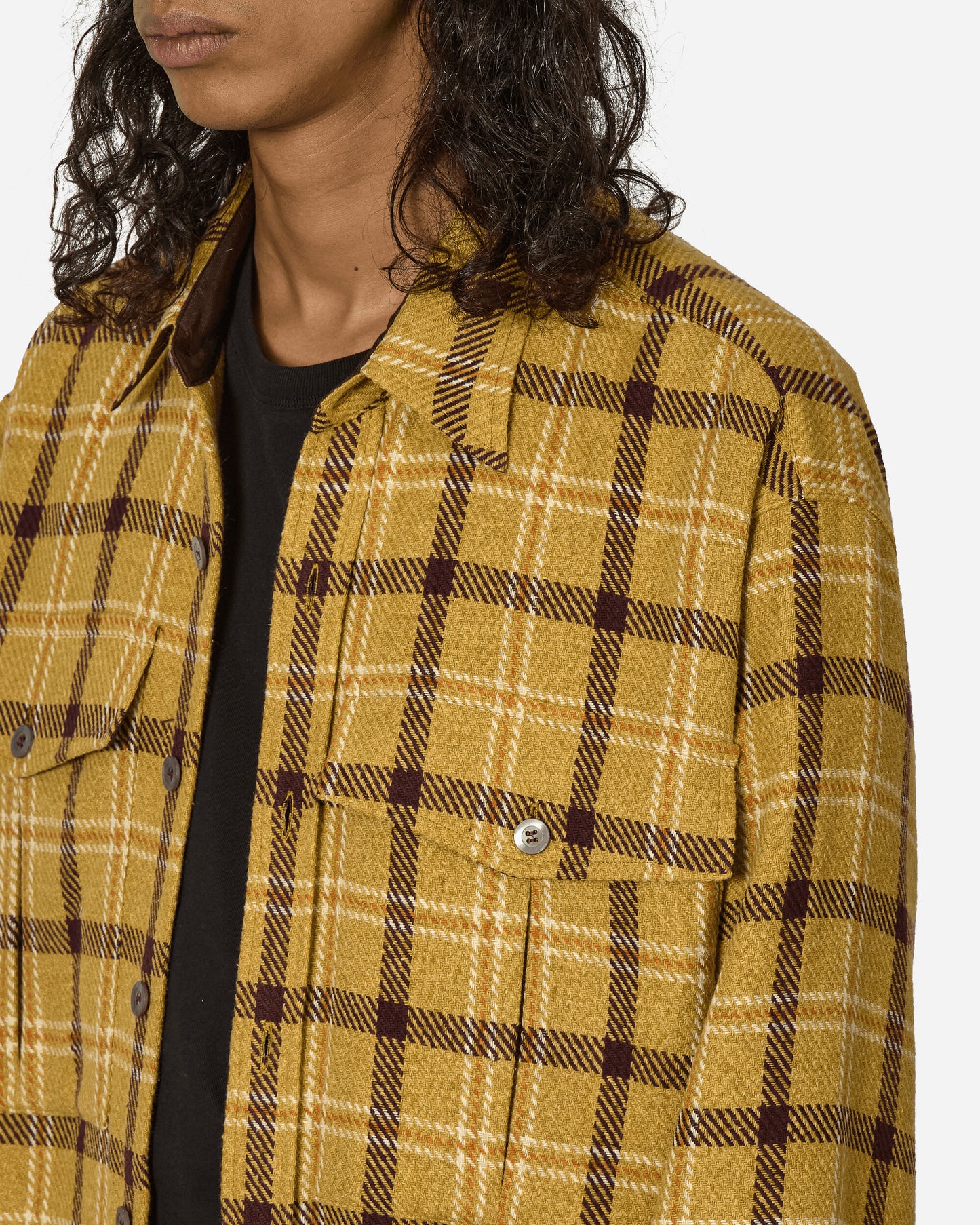 Dries Van Noten Calendo Shirt Yellow Shirts Longsleeve Shirt 020719-9292 202