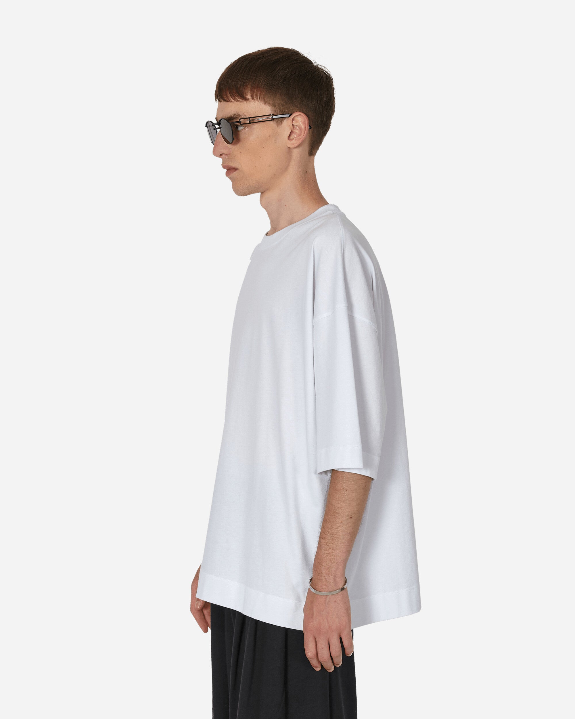 Dries Van Noten Hen T-Shirt White T-Shirts Shortsleeve 232-021113-7602 1