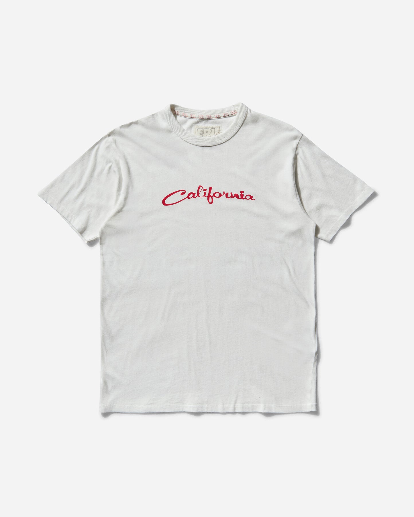 ERL California Signature T-Shirt White  T-Shirts Shortsleeve ERL10T001 2