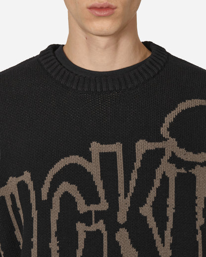 Fucking Awesome Pbs Sweater Black Knitwears Sweaters PN7684 1