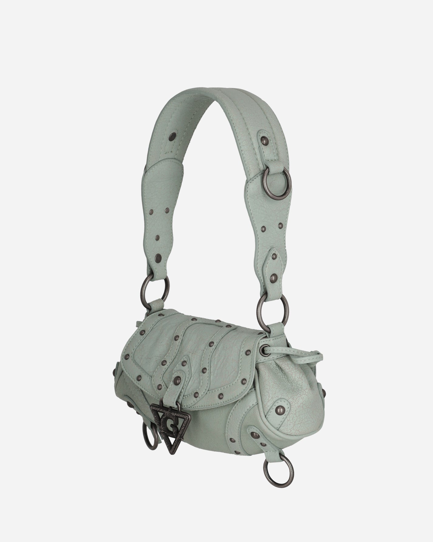 Guess USA Gusa Mini Claudia Crackl Bag Milkshake Mint Multi Bags and Backpacks Tote Bags W5GZ02L0R10 F8CR