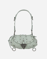 Guess USA Gusa Mini Claudia Crackl Bag Milkshake Mint Multi Bags and Backpacks Tote Bags W5GZ02L0R10 F8CR