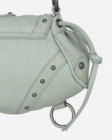 Guess USA Gusa Mini Claudia Crackl Bag Milkshake Mint Multi Bags and Backpacks Tote Bags W5GZ02L0R10 F8CR