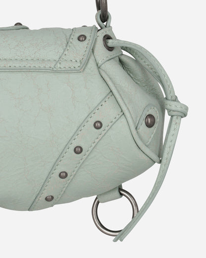 Guess USA Gusa Mini Claudia Crackl Bag Milkshake Mint Multi Bags and Backpacks Tote Bags W5GZ02L0R10 F8CR