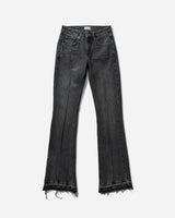 Guess USA Gusa Flare Denim Pant Gusa Sanded Black Wa Pants Trousers W4BU18D5AK1 GBS2