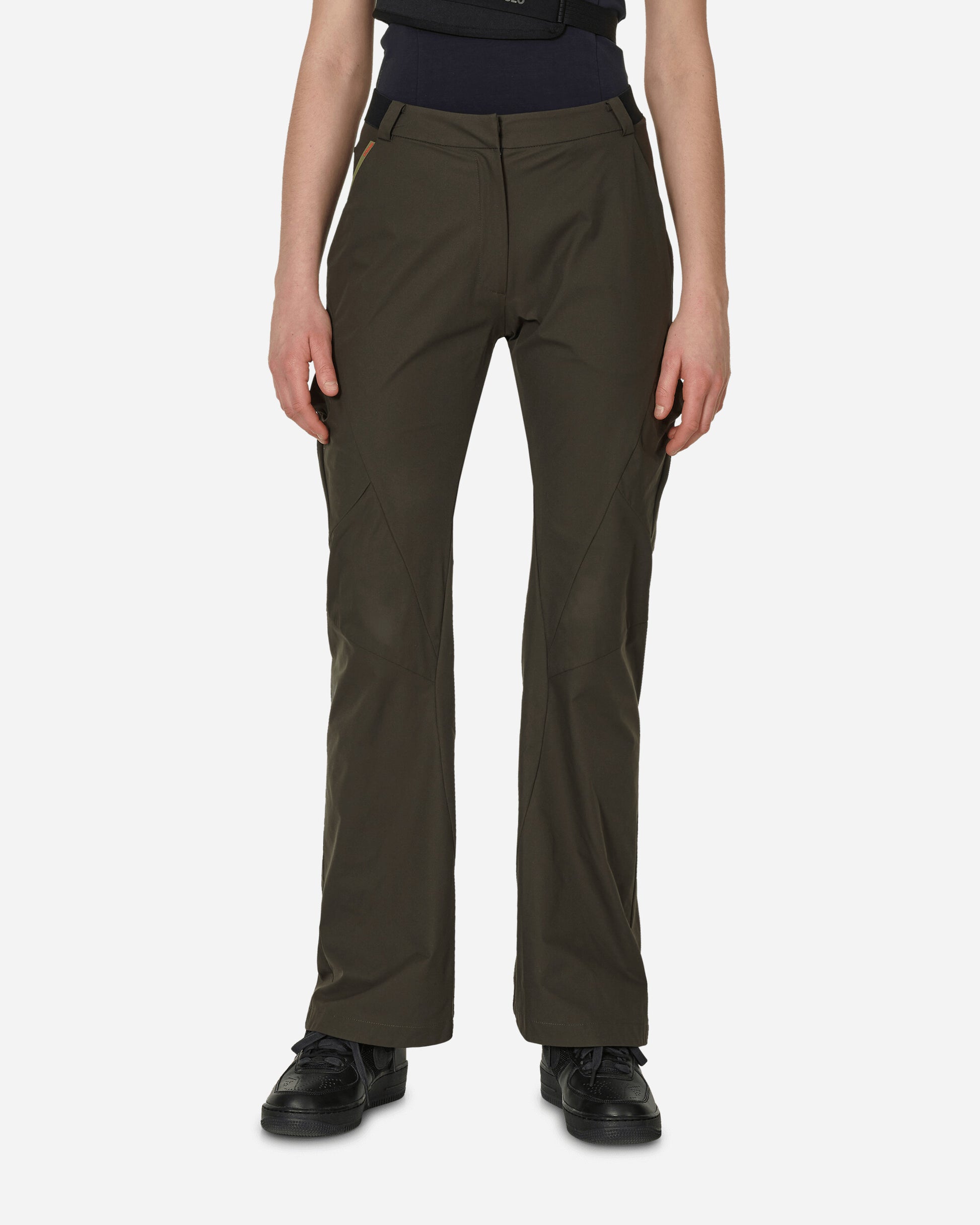 HYEIN SEO Wmns Pocket Pants W/ Rubber Leather Belt Khaki Pants Casual SS24-PT6KH 001