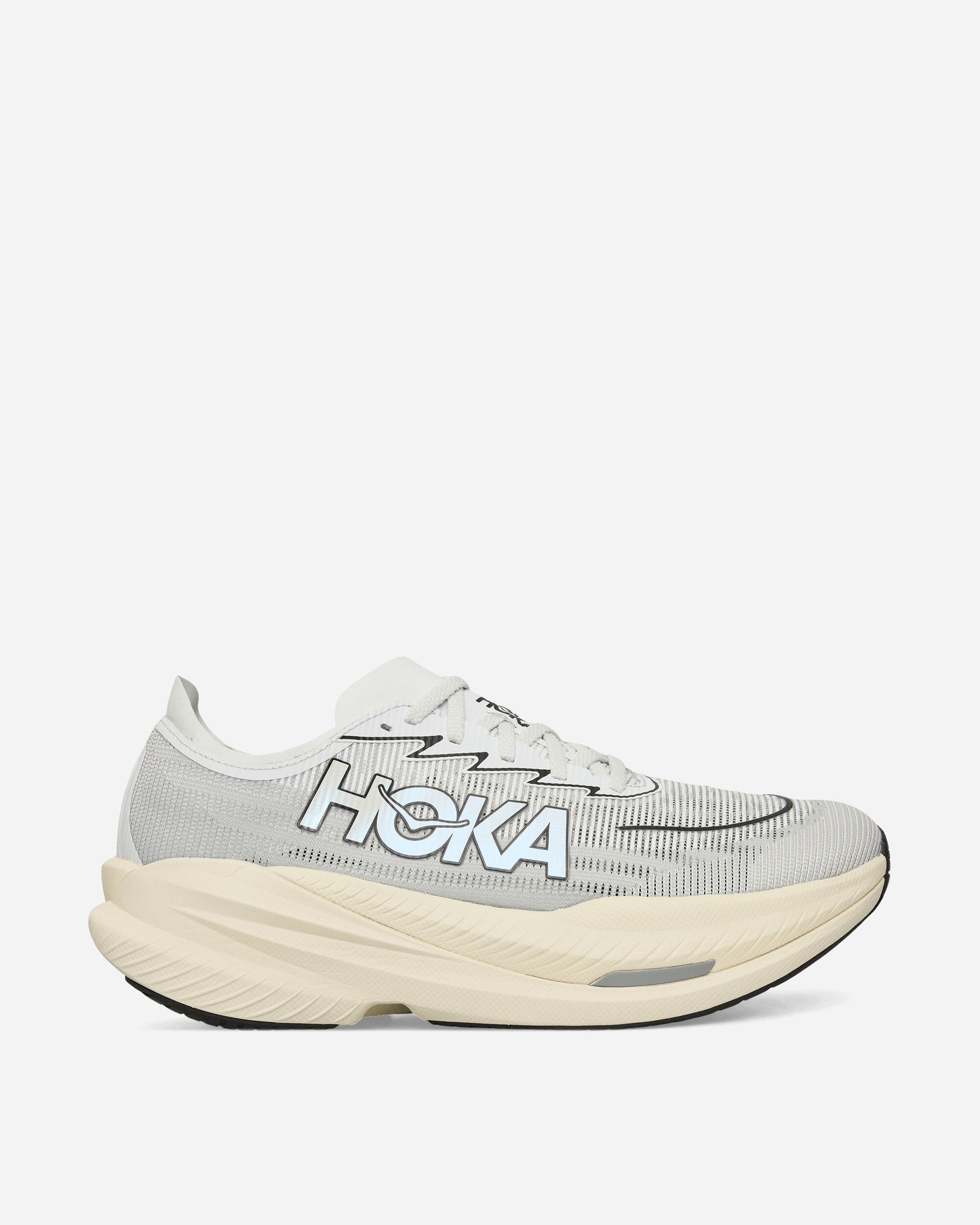 Hoka One One U Mach X 2 White/Cosmic Grey Sneakers Low 1169610-WMC