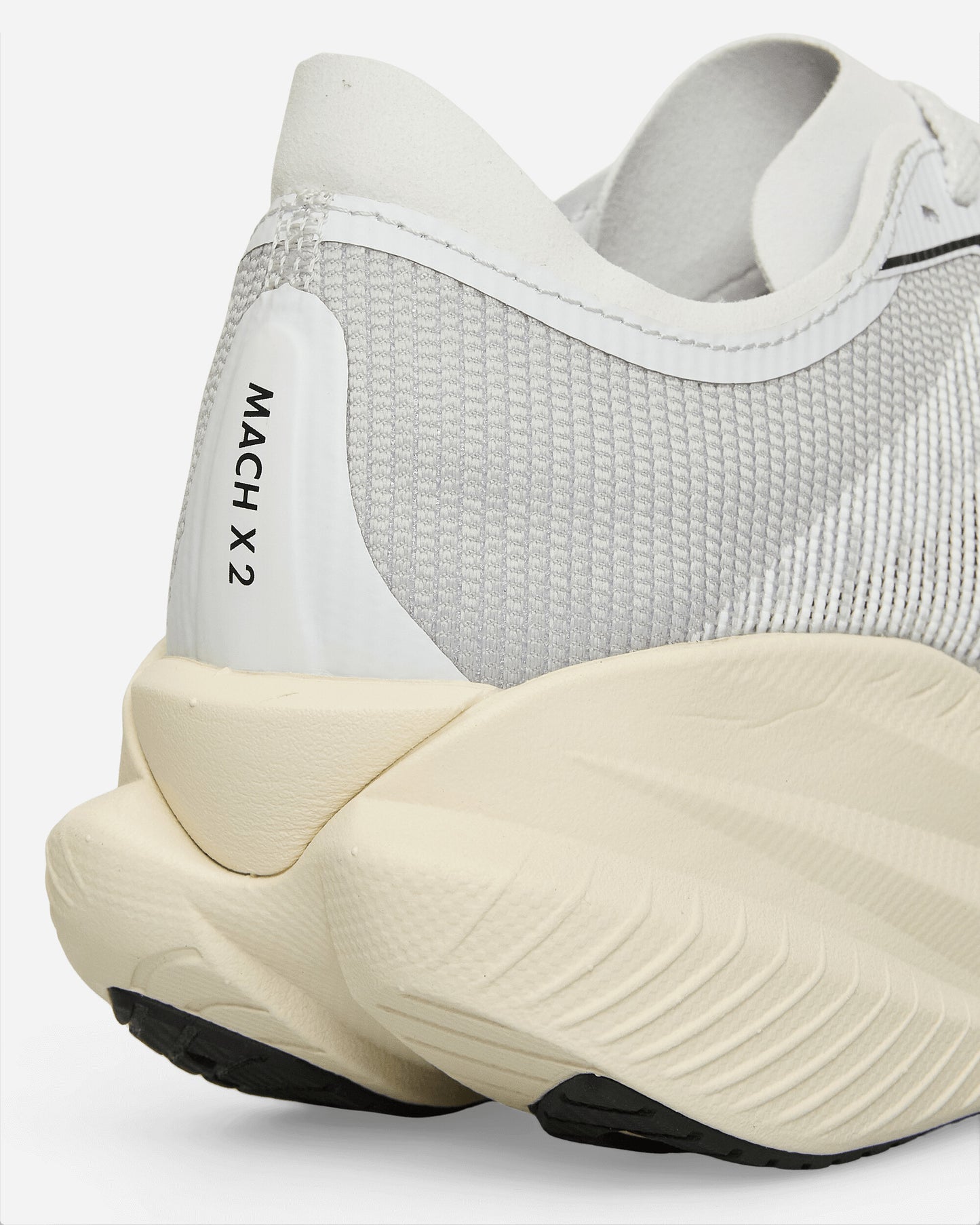 Hoka One One U Mach X 2 White/Cosmic Grey Sneakers Low 1169610-WMC