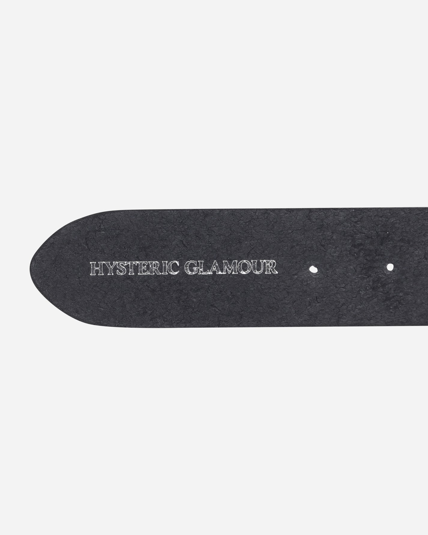 Hysteric Glamour Wmns Hypnotized Logo Ring Leather Belt Black Belts Belt 01251QE01 96