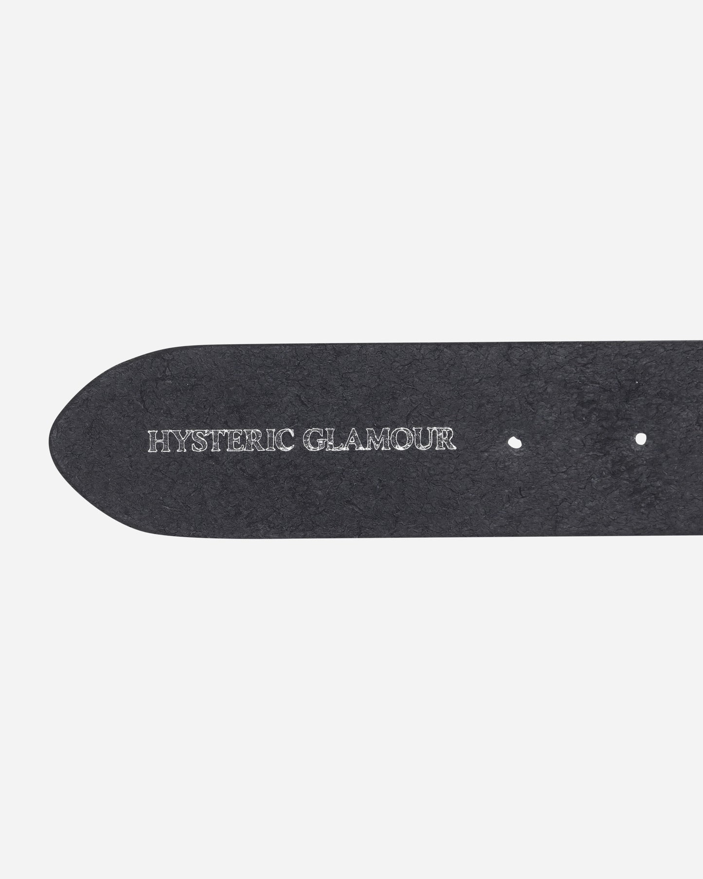 Hysteric Glamour Wmns Hypnotized Logo Ring Leather Belt Black Belts Belt 01251QE01 96