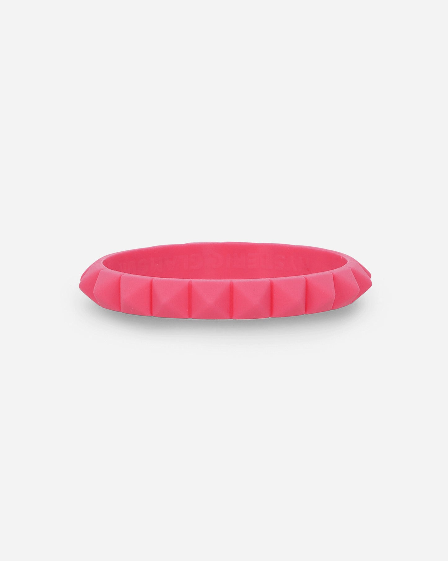 Hysteric Glamour Wmns Silicone Studs Bangle Pink Jewellery Bracelets 01251QA03 30