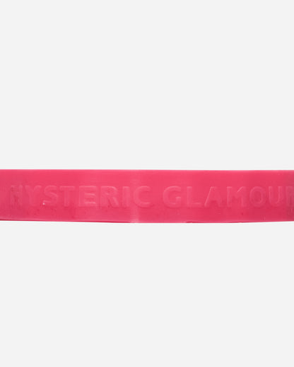 Hysteric Glamour Wmns Silicone Studs Bangle Pink Jewellery Bracelets 01251QA03 30