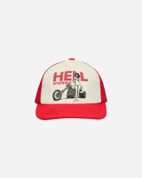 Hysteric Glamour Hell Hysteric Mesh Cap Red Hats Caps 02251QH03 50