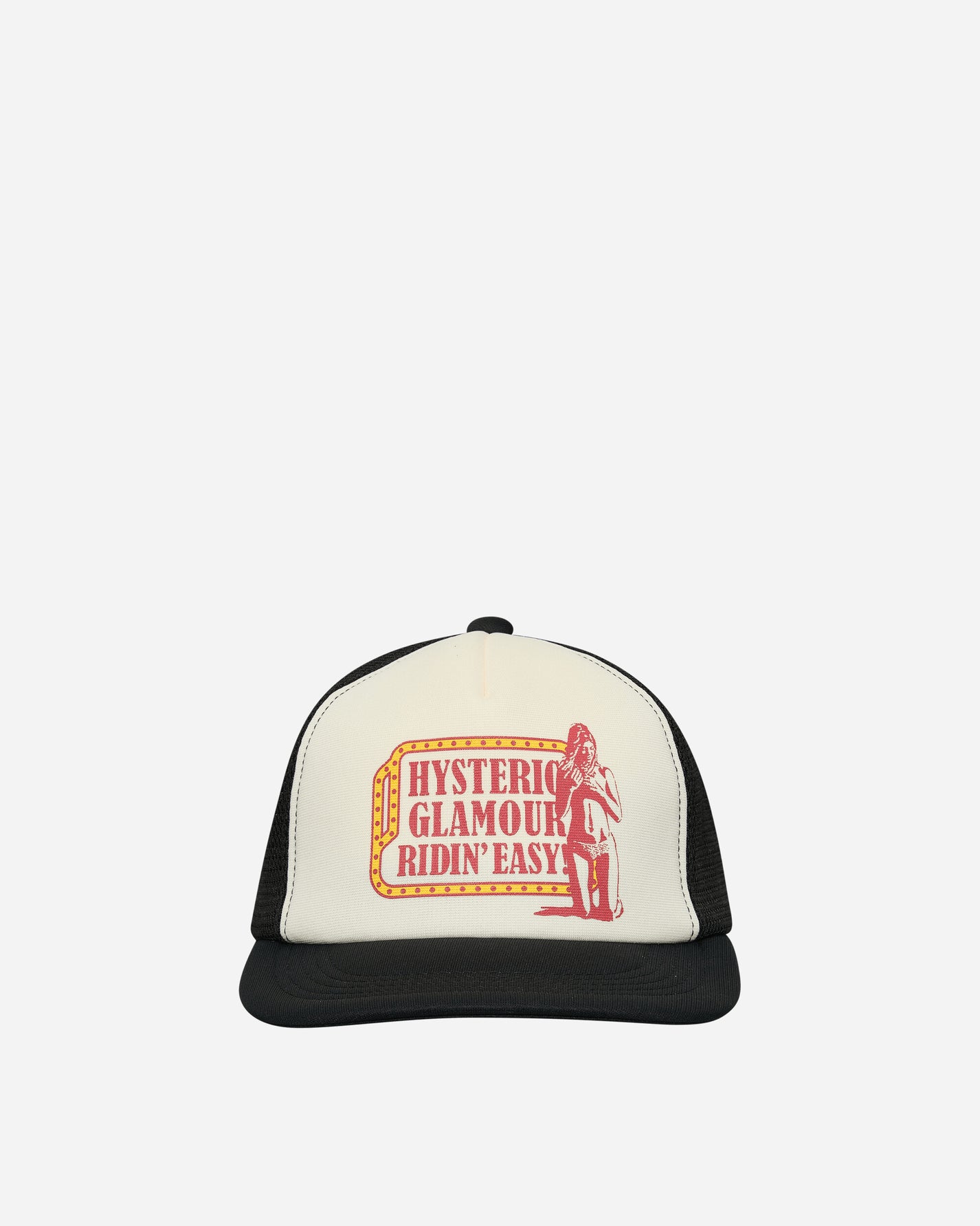 Hysteric Glamour Ridin'Easy Mesh Cap Black Hats Caps 02251QH04 96