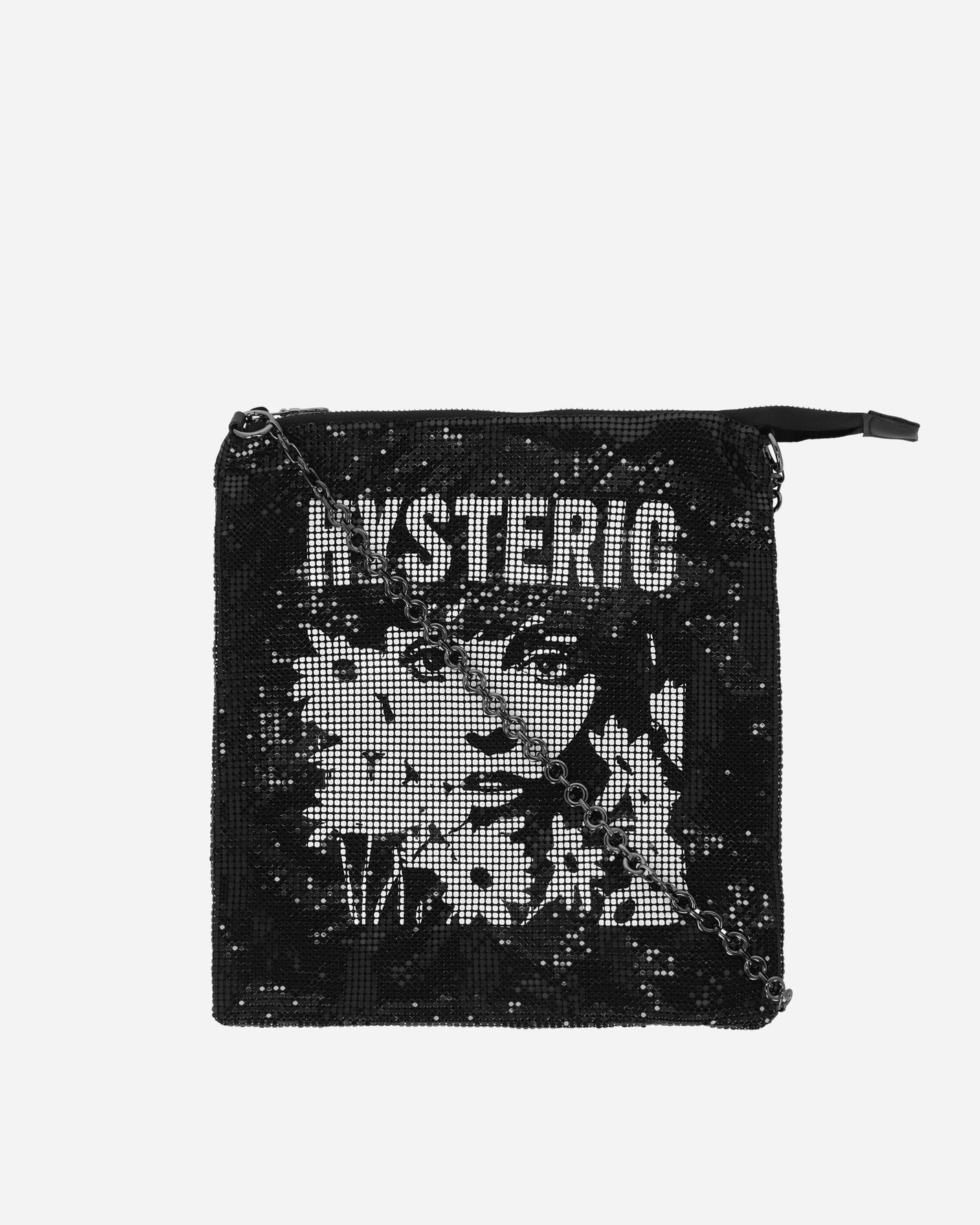 Hysteric Glamour Wmns Hysteric Glamour Bag Grey Bags and Backpacks Shoulder Bags QB049 A