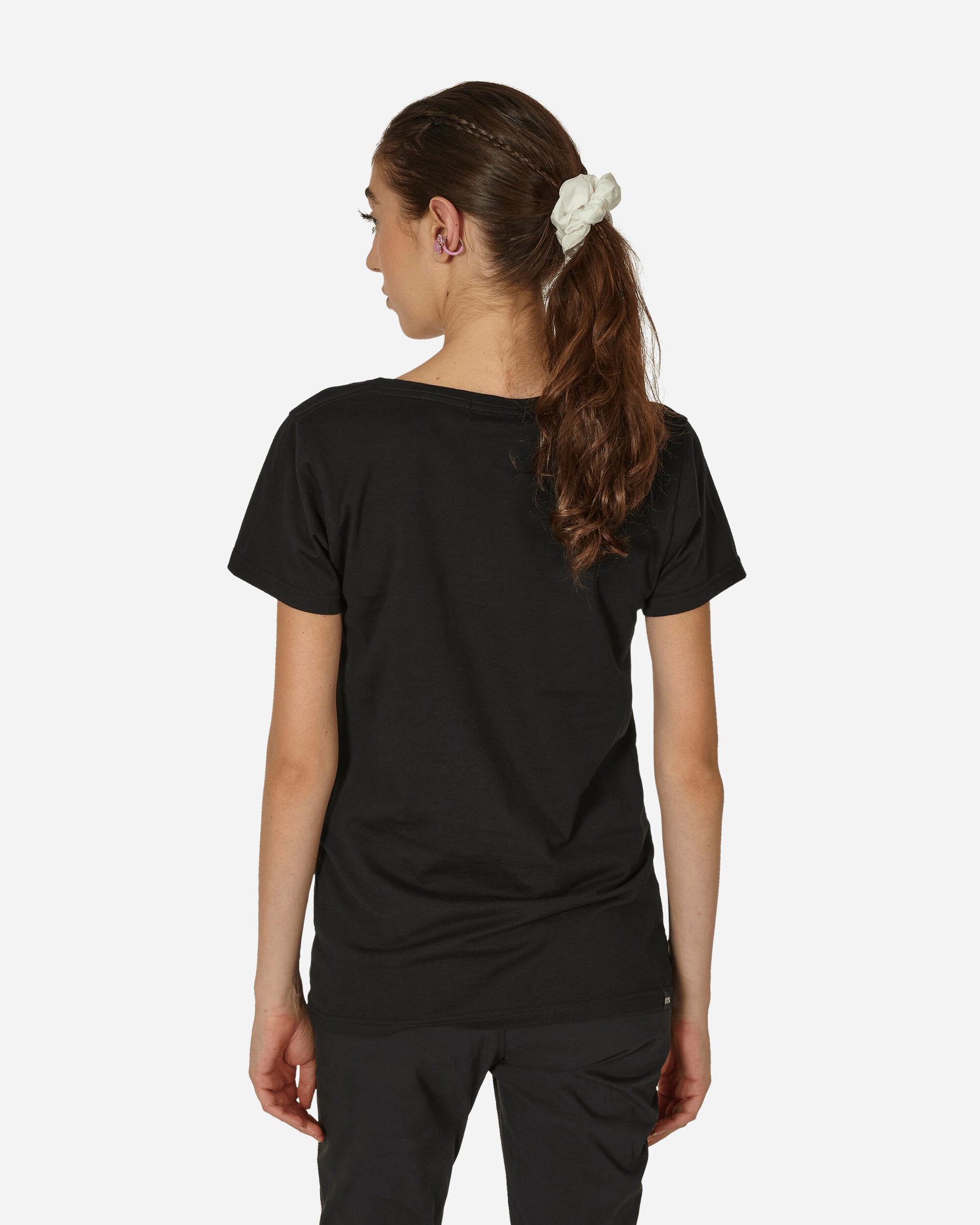 Hysteric Glamour Wmns Black Cat Girl T-Shirt Black T-Shirts Shortsleeve 01233CT019 BLACK