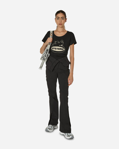 Hysteric Glamour Wmns Black Cat Girl T-Shirt Black T-Shirts Shortsleeve 01233CT019 BLACK