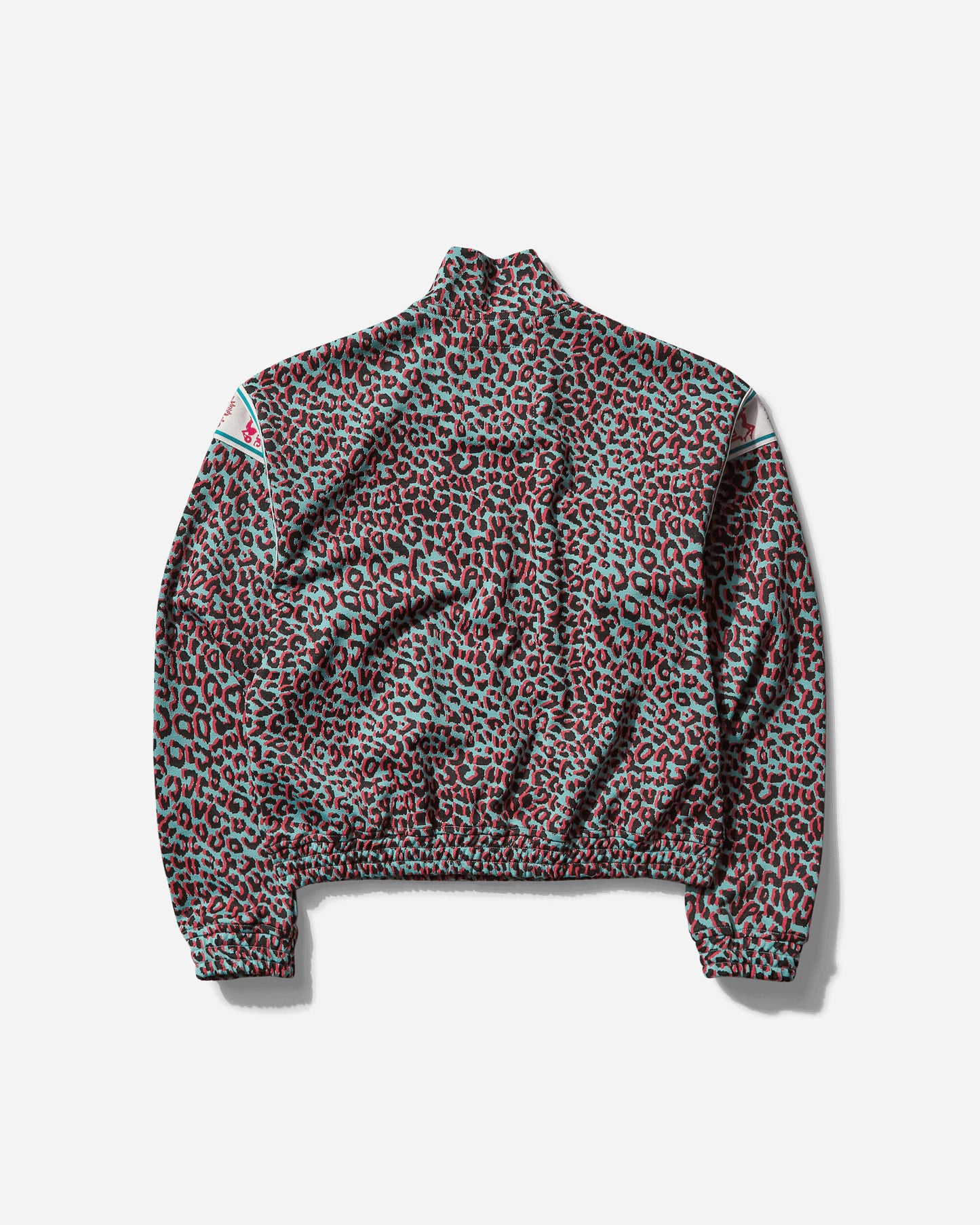 Hysteric Glamour Wmns Vinyl Junkie Track Jacket Green Pattern Sweatshirts Track Tops 01251AB04 64