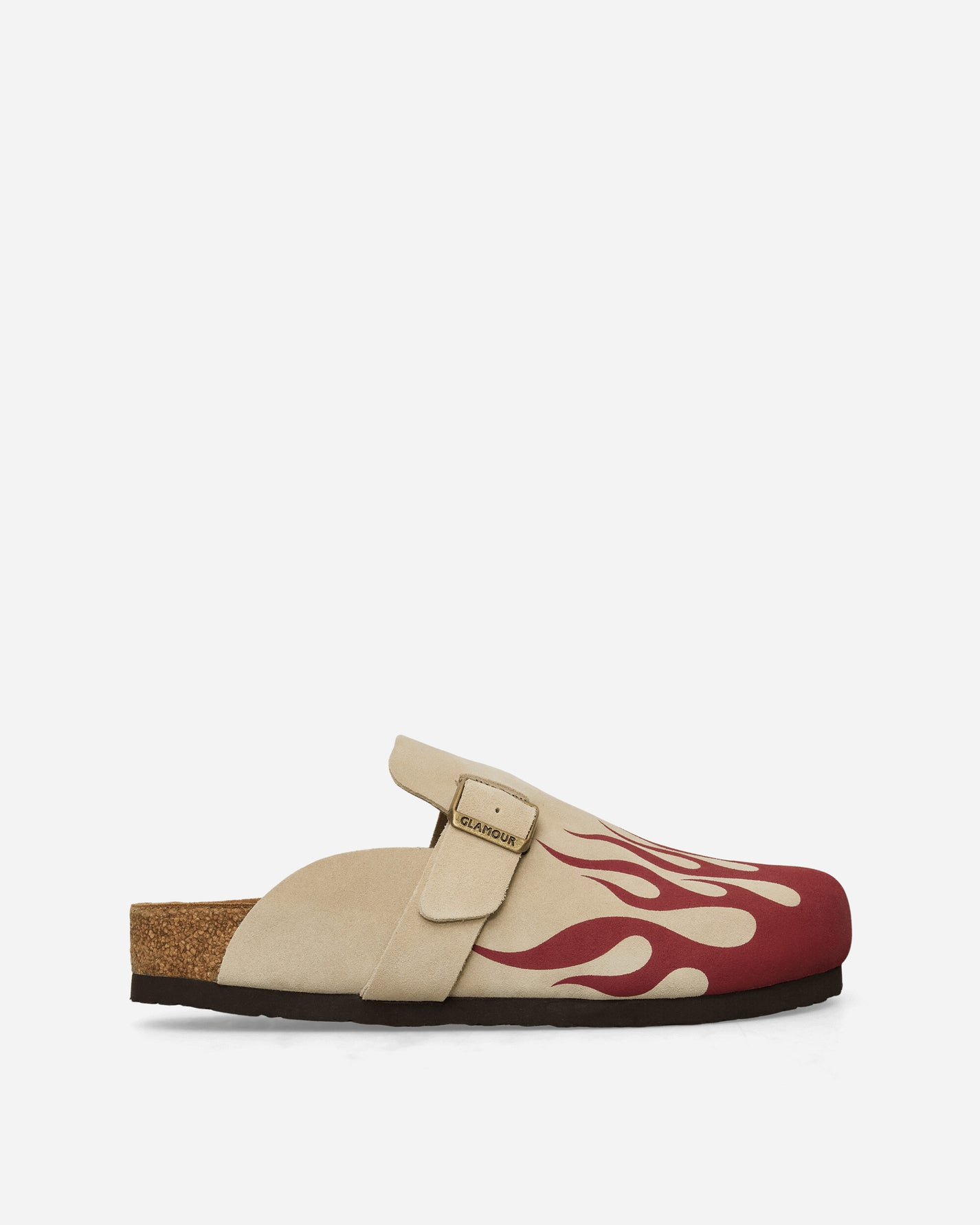 Hysteric Glamour Wmns Fire Pattern Sandals Beige Sandals and Slides Sandals and Mules 01251QS01 10
