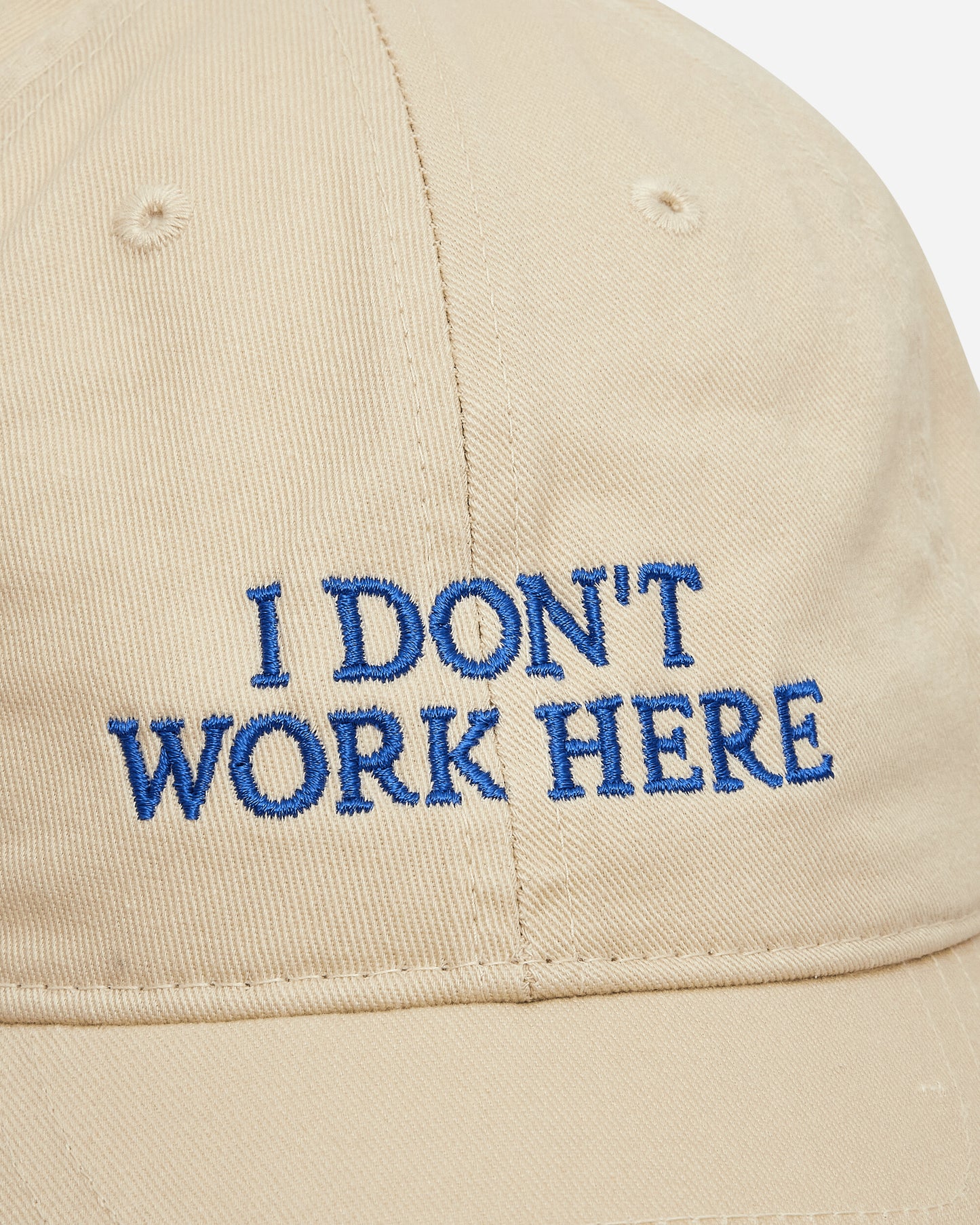 Idea Book I Don'T Work Here Hat Beige/Blue Hats Caps IBDONTHAT BEIGEBLUE