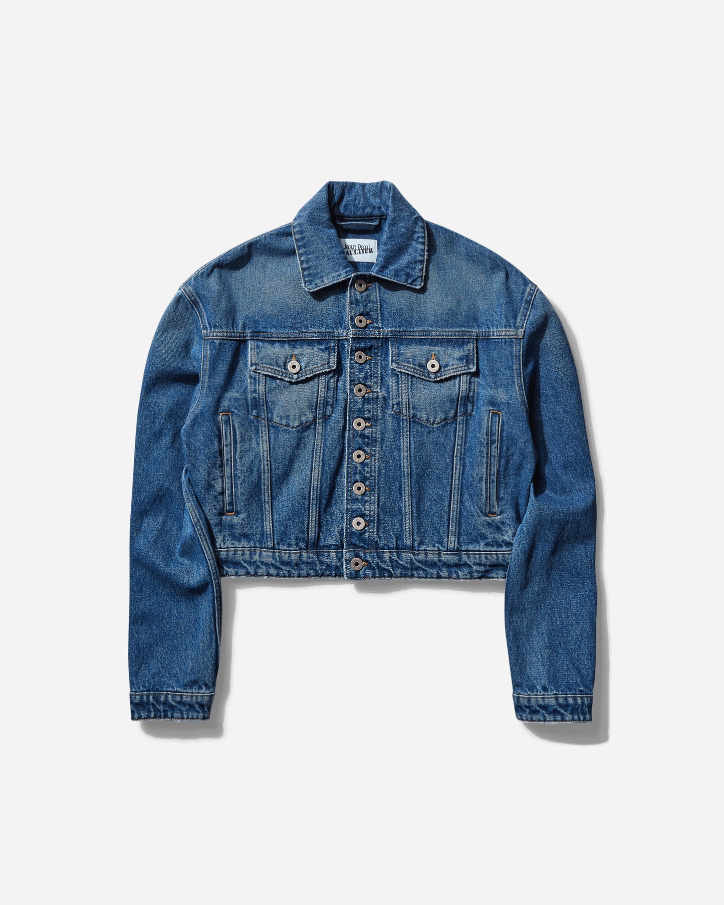 Jean Paul Gaultier Wmns Denim Jacket With Buttons Details Vintageblue Coats and Jackets Denim Jackets 25-34-U-VE092-D013 57