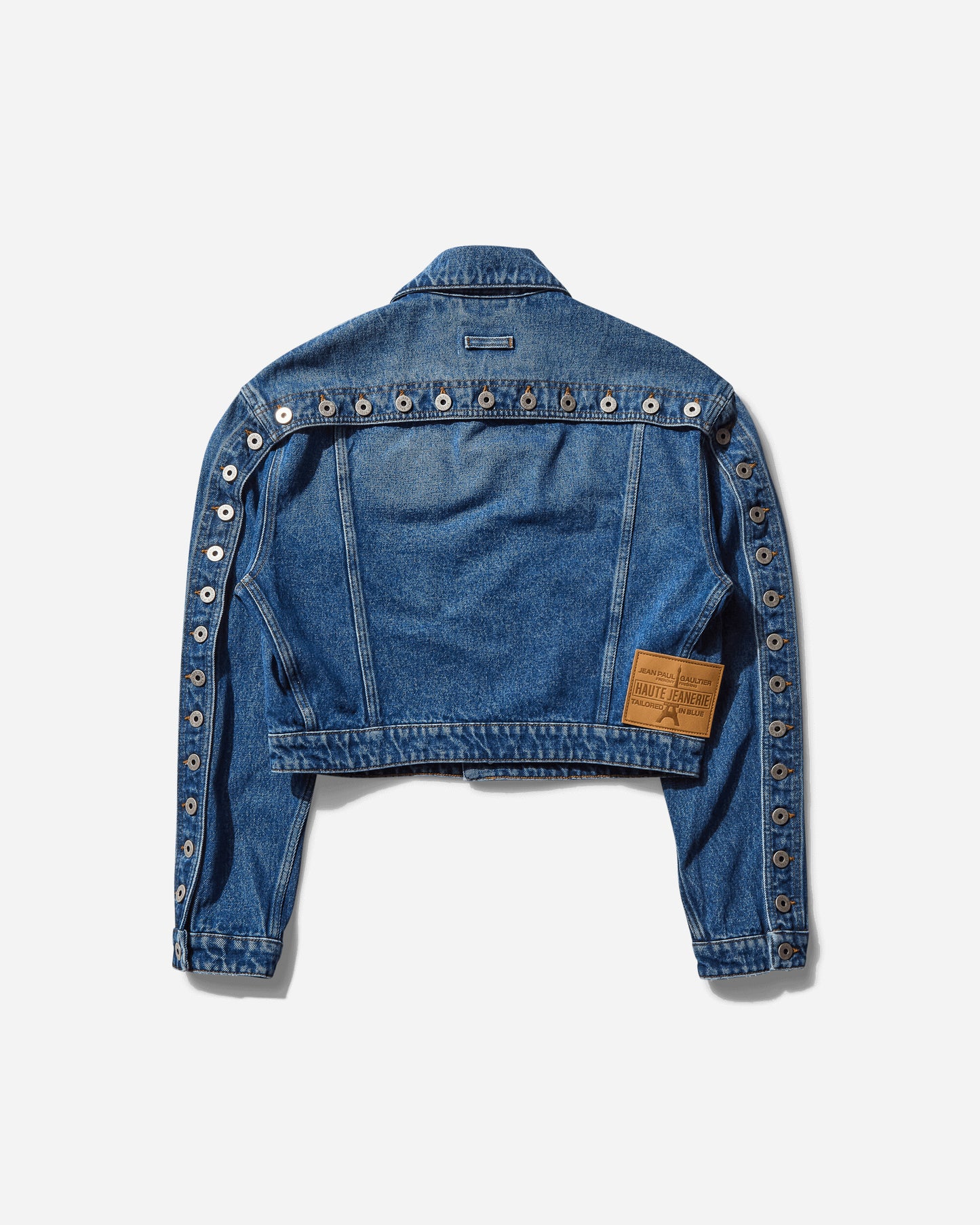 Jean Paul Gaultier Wmns Denim Jacket With Buttons Details Vintageblue Coats and Jackets Denim Jackets 25-34-U-VE092-D013 57