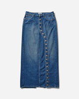 Jean Paul Gaultier Wmns Long Denim Skirt With Buttons Details Vintageblue Skirts Denim Skirts 25-34-F-JU151-D013 57
