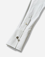 Jean Paul Gaultier Wmns Stretch Cotton Shirt With Body Detail White Shirts Longsleeve Shirt 25-34-F-CH097-C071 01