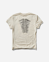 Jean Paul Gaultier Wmns Thin Jersey Baby-Tee Printed "Tattoo" Ecru T-Shirts Shortsleeve 25-34-F-TS111I-J089 03