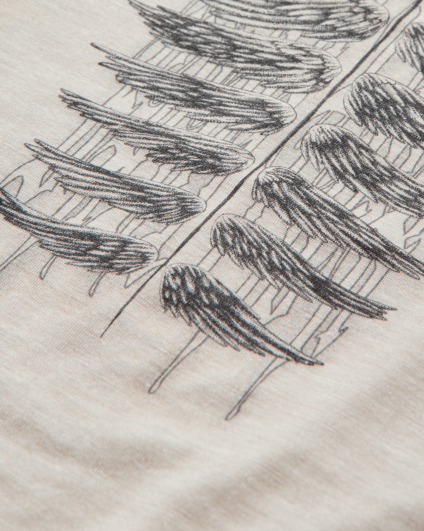 Jean Paul Gaultier Wmns Thin Jersey Baby-Tee Printed "Tattoo" Ecru T-Shirts Shortsleeve 25-34-F-TS111I-J089 03