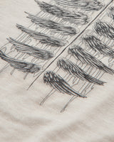 Jean Paul Gaultier Wmns Thin Jersey Baby-Tee Printed "Tattoo" Ecru T-Shirts Shortsleeve 25-34-F-TS111I-J089 03