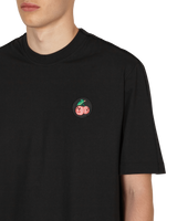 JordanLuca Cherries T-Shirt Black T-Shirts Shortsleeve 7100120001412 001