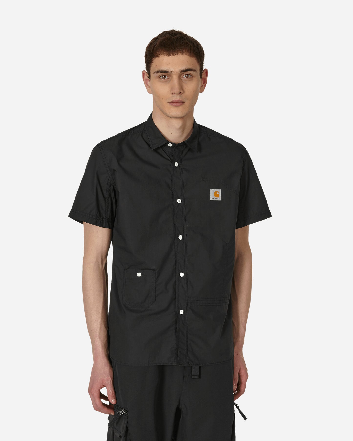 Junya Watanabe MAN Men'S Shirt Black Shirts Shortsleeve Shirt WK-B905-S23 1