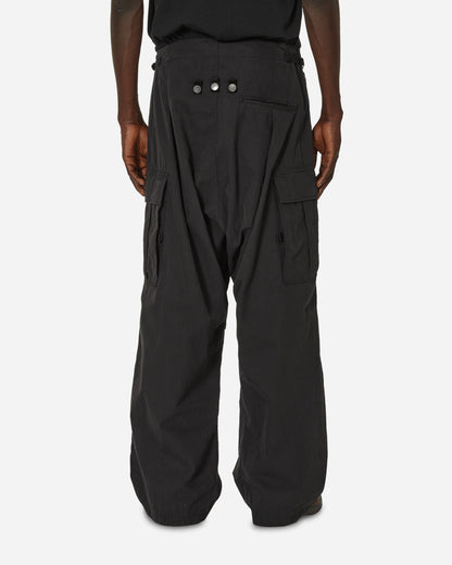 KAPITAL Rip Stop Jumbo Cargo Pants Black Pants Cargo EK-1374 1