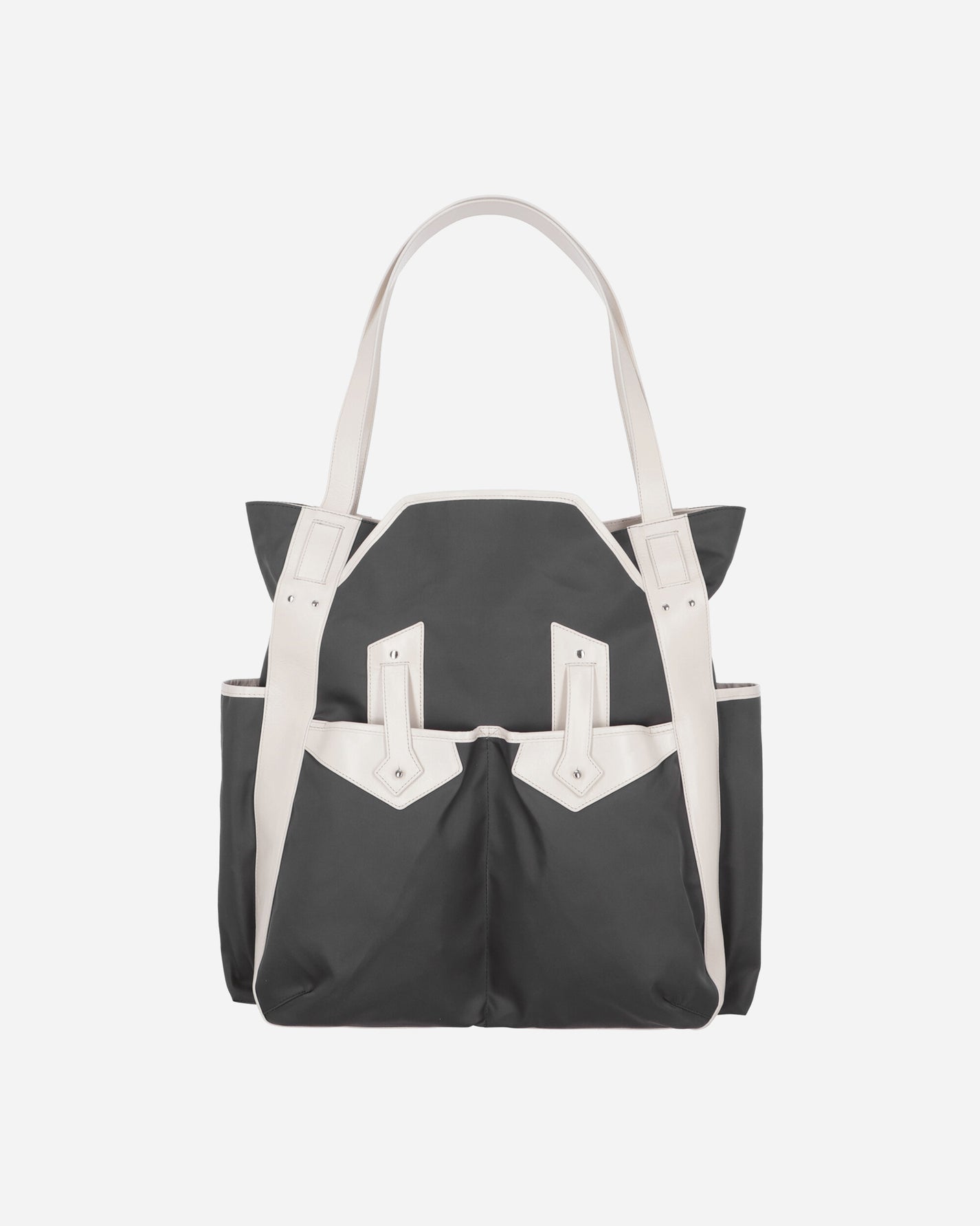 Kiko Kostadinov Inex Tote Bag Dark Grey/Sand Bags and Backpacks Tote Bags KKSS25BG02 156